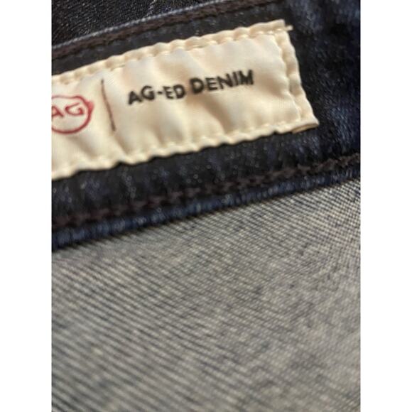 AG Adriano Goldschmied Farrah Boot High Rise Jeans 31x32 Dark Denim Retails $225 - Picture 8 of 12